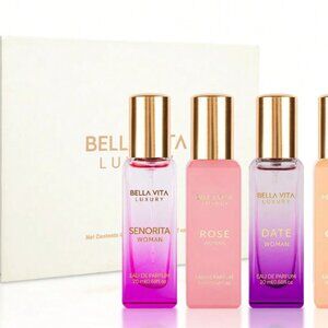 BellaVita Luxury's Perfume Gift Set For Women | 4 Luxury Minis | Long Lasting |
